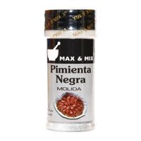 Pimienta Negra Molida Max & Mix Frasco 43 g