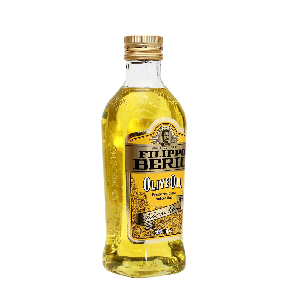 Aceite de Oliva Filippo Berio Puro Botella 500 ml