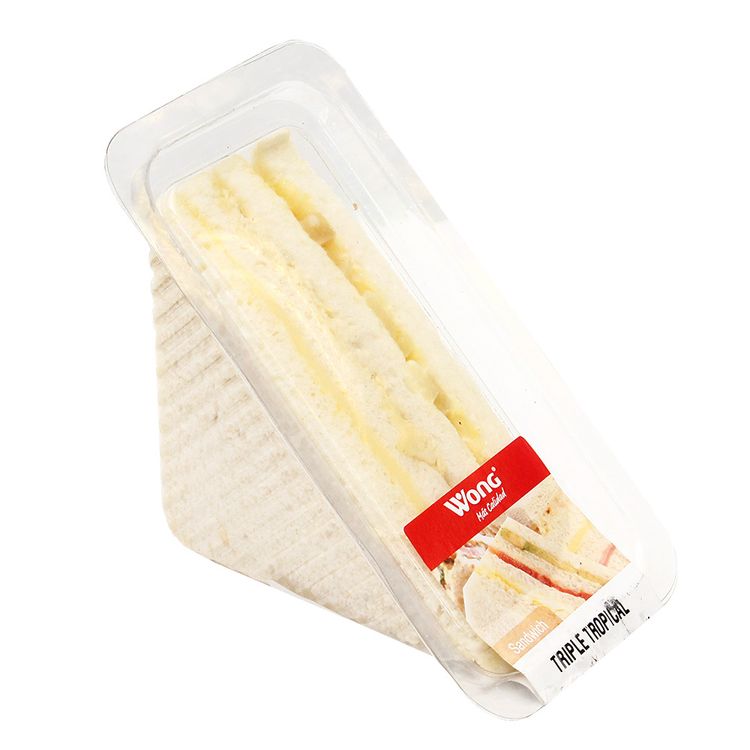 Sandwich Triple de Pollo tropical Wong Wong