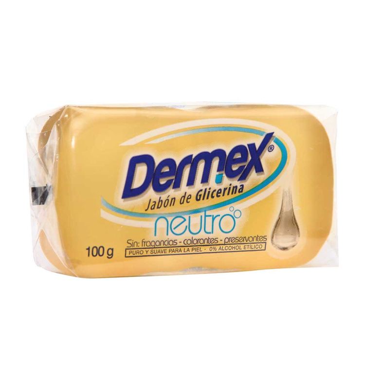 Jabón de Glicerina Dermex Neutro 100 g - Wong