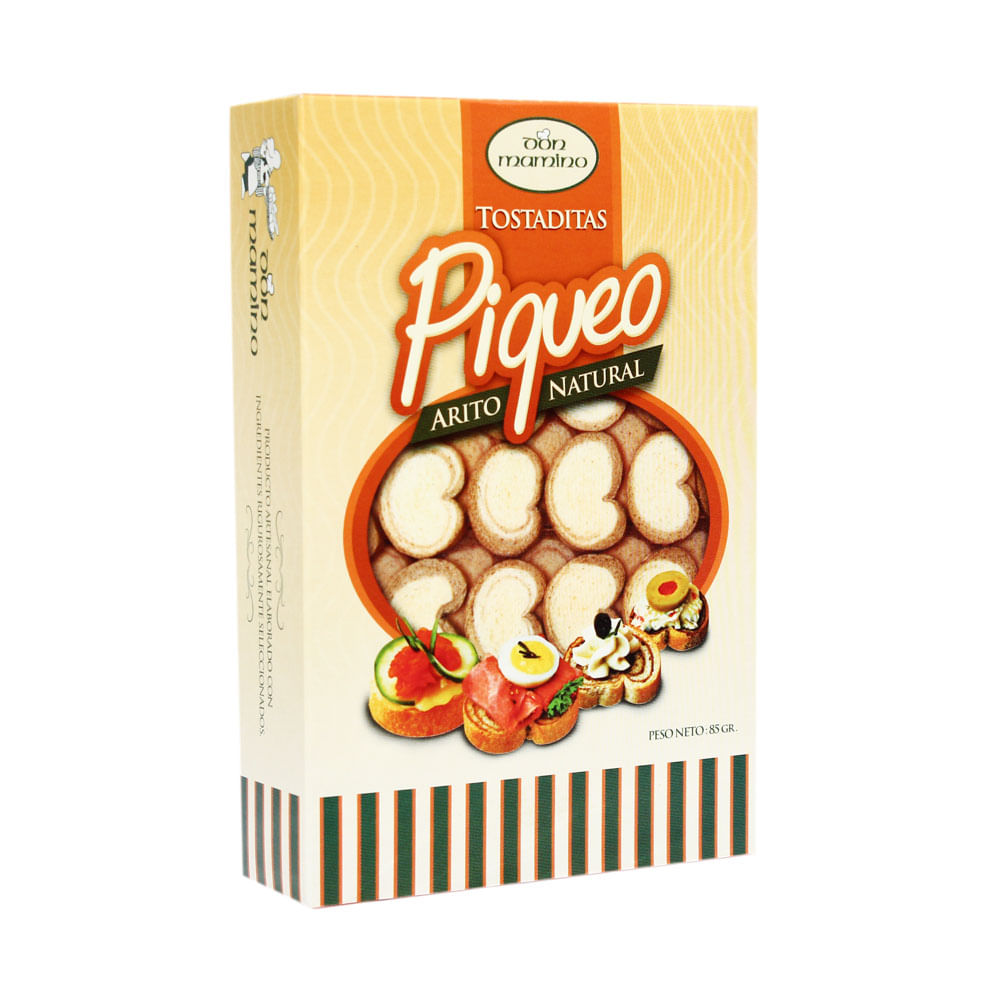 Tostadas Piqueo Arito Don Mamino 85 G