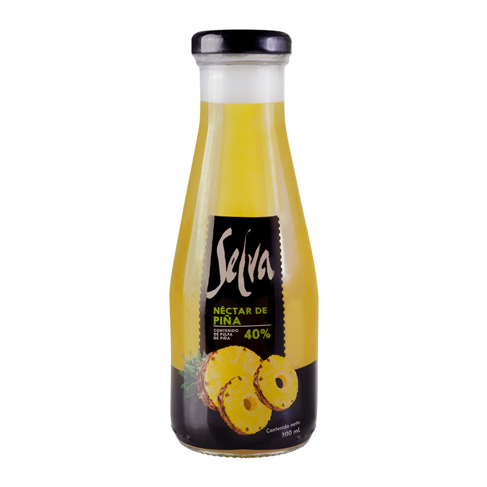Néctar de Piña Selva Botella 300 ml