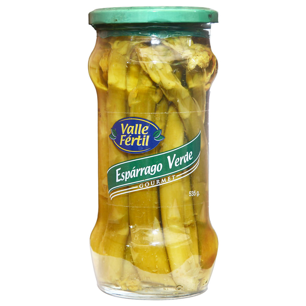 Espárragos Verdes Valle Fértil Frasco 535 g