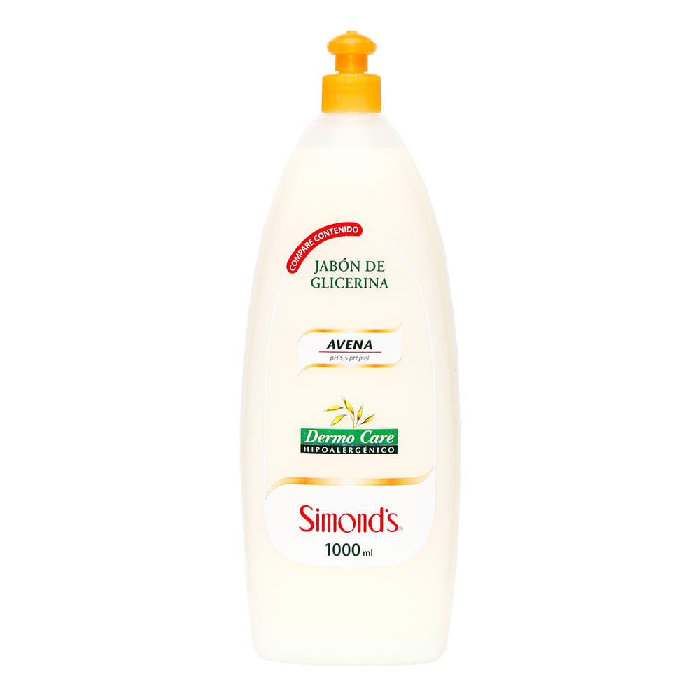 Jabón de Glicerina Simond's Avena 1L