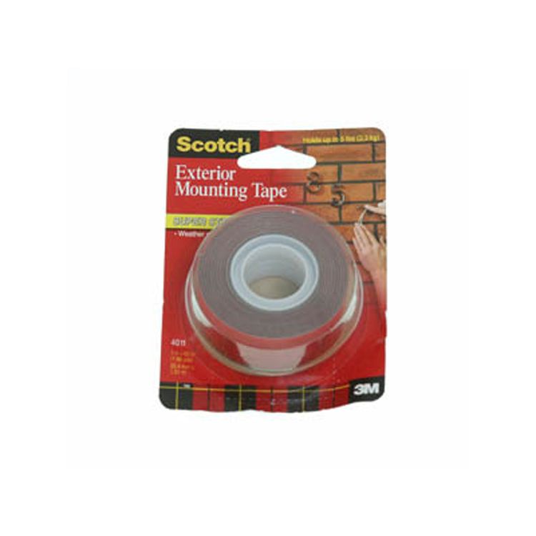 Cinta Exterior Mounting Tape Scotch 3M 1 x 60 Yardas Wong