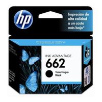 Hp Cartucho de Tinta HP662 Negro