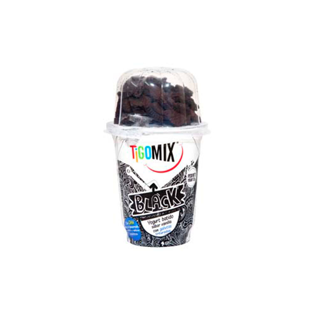 Yogurt Mix Tigo Vainilla C/Galletas Trituradas Vaso 125 g