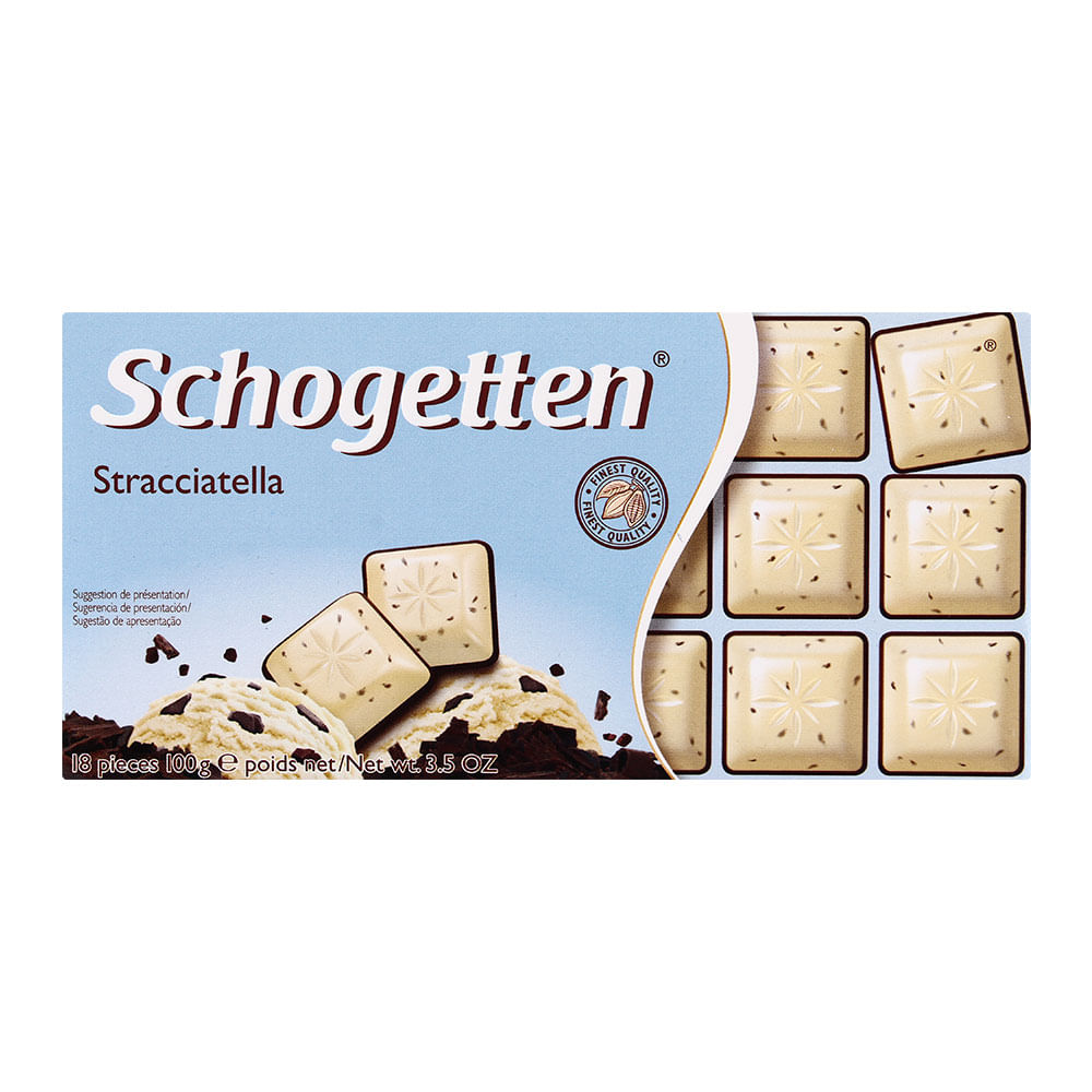 Chocolate Stracciatella Schogetten Tableta 100 g