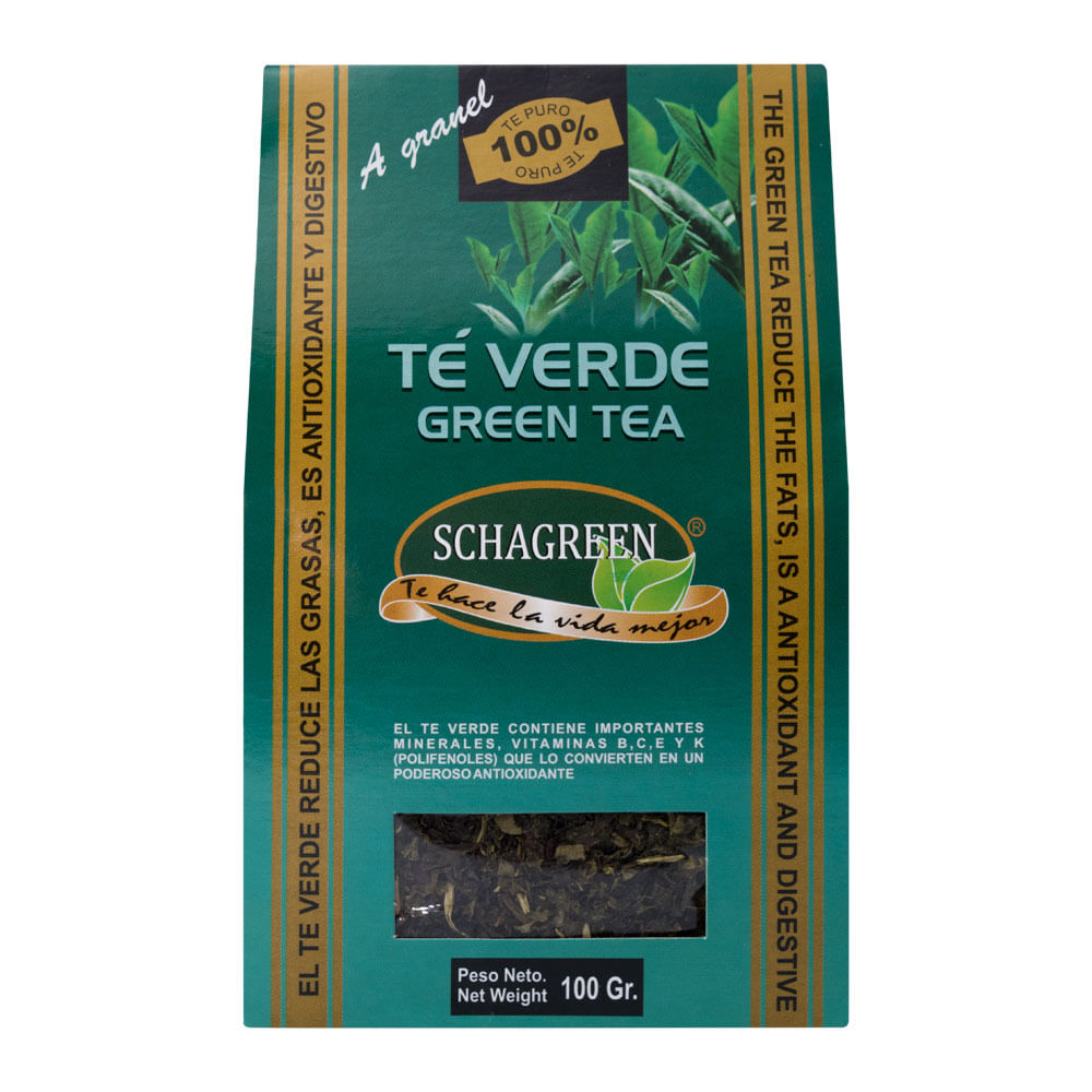Té Verde En Hoja Schagreen 100 g