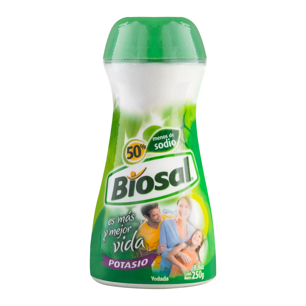 Sal Light Biosal Frasco 250 g - Wong