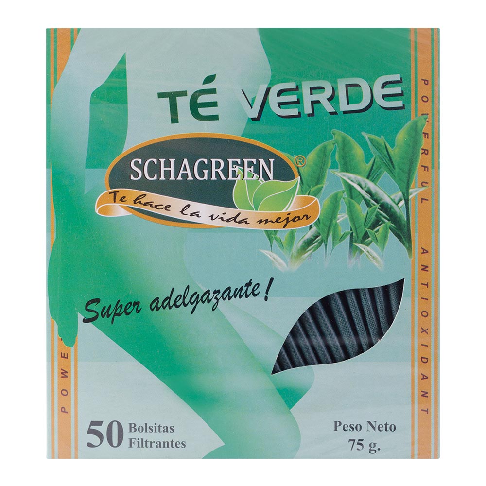 Té Verde Schagreen Caja 50 Sobres