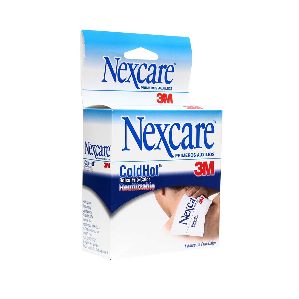 Bolsa Frío y Calor Nexcare Ideal para bajar la fiebre, aliviar inflamaciones y dolores musculares