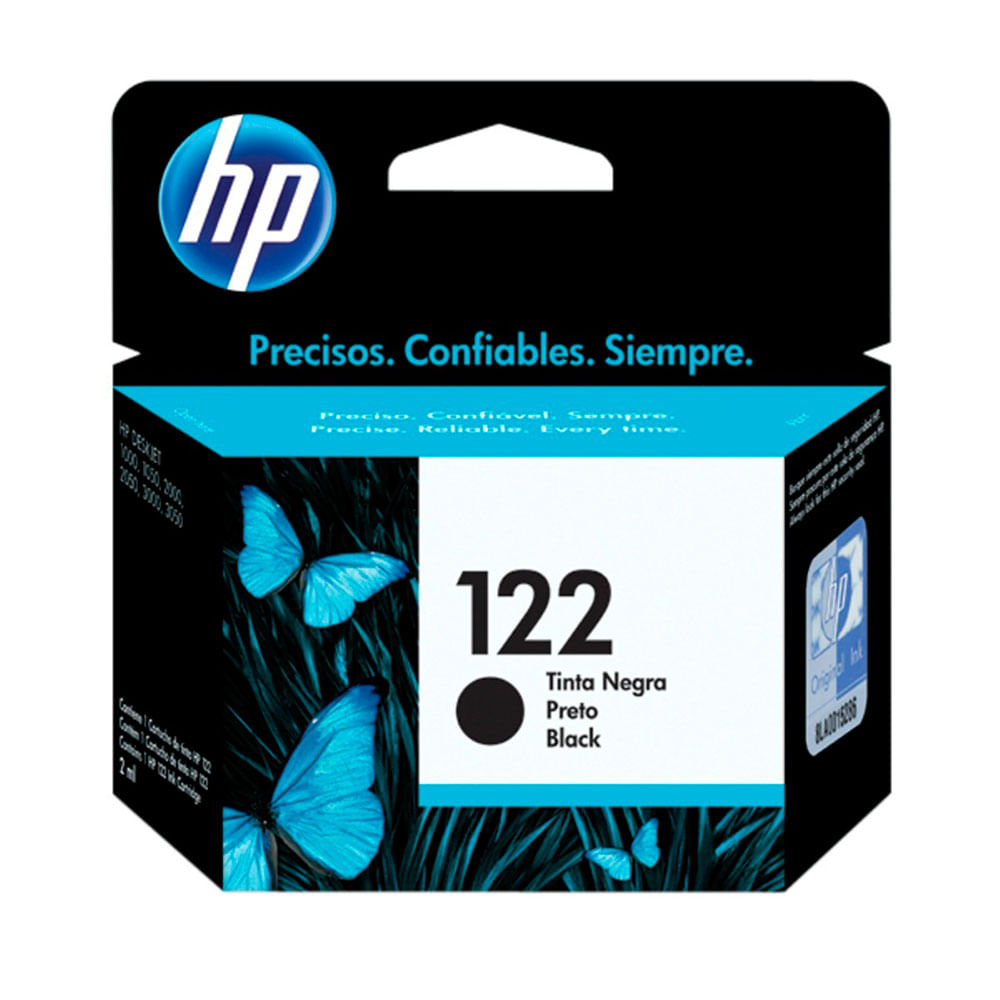 Hp Cartucho de Tinta HP122 Negro