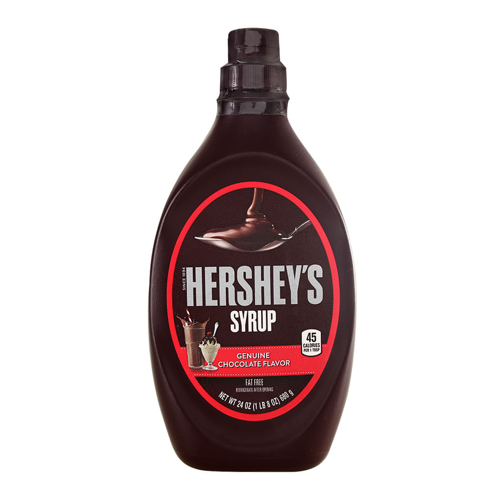 Syrup Chocolate Hershey's Envase Flexible 24 Onzas