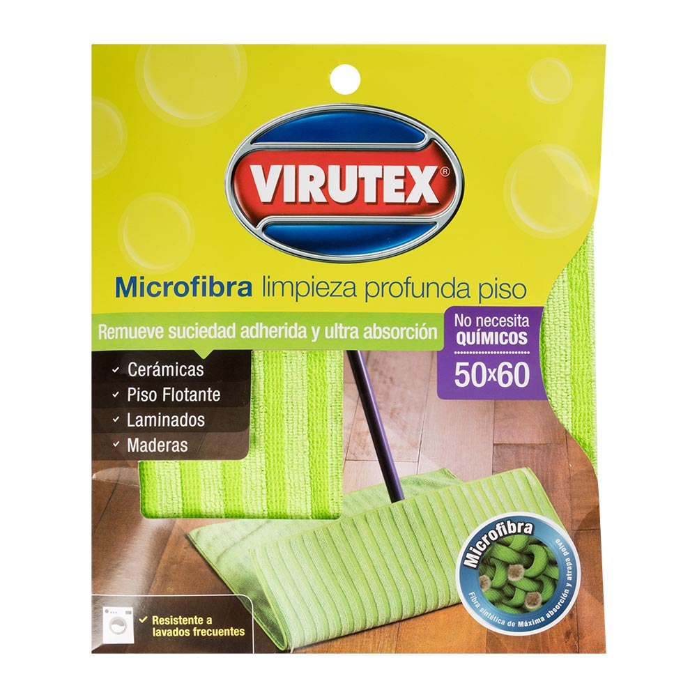 Trapeador de Microfibra Virutex 50x60cm