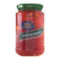 Pimiento Morrón Gourmet Valle Fértil Frasco 360 g