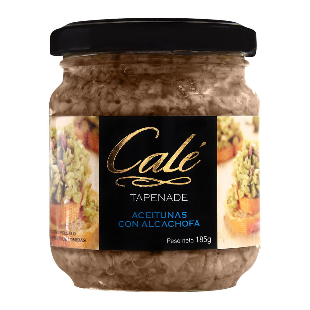 Aceitunas con Alcachofas Calé Tapenade Frasco 185 g