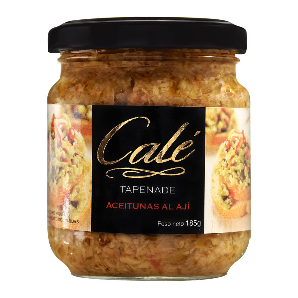 Aceitunas al Ají Calé Tapenade Frasco 185 g