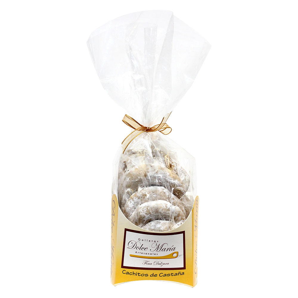 Galletas Dulce María Cachitos de Castañas Bolsa 100 g