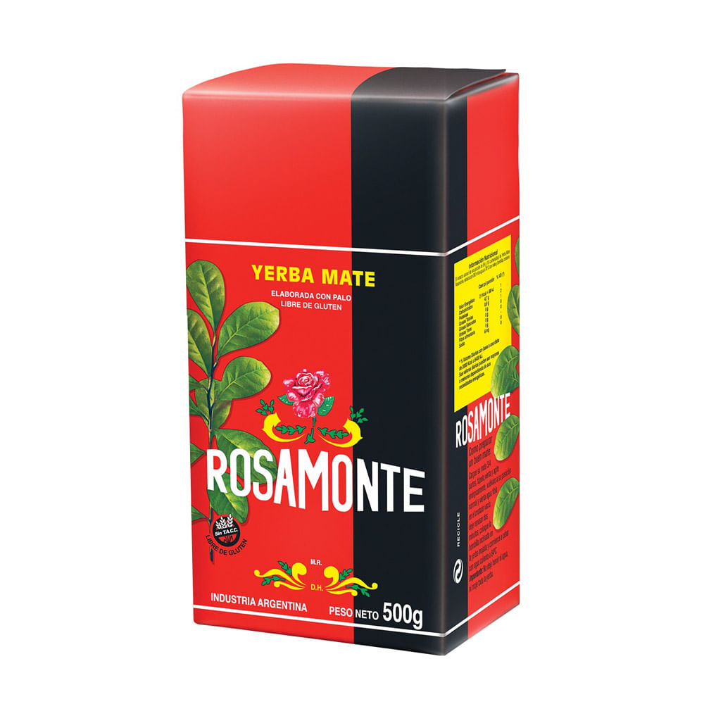 Yerba Mate Con Palo Rosamonte 500 g