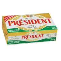 Mantequilla con Sal Président Barra 200 gr