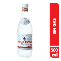 Agua Mineral Natural Sin Gas Acqua Panna Botella 500ml