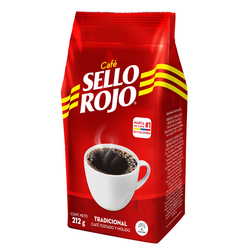 Café Sello Rojo Contenido 212 g