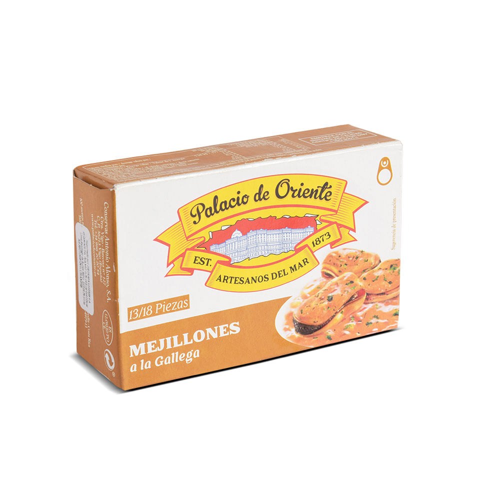 Mejillones A La Gallega Palacio De Oriente Contenido 111 g