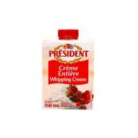 Crema de Leche President Light 200ml