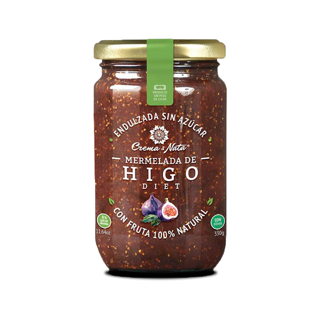 Mermelada de Higo Diet Crema & Nata 330g