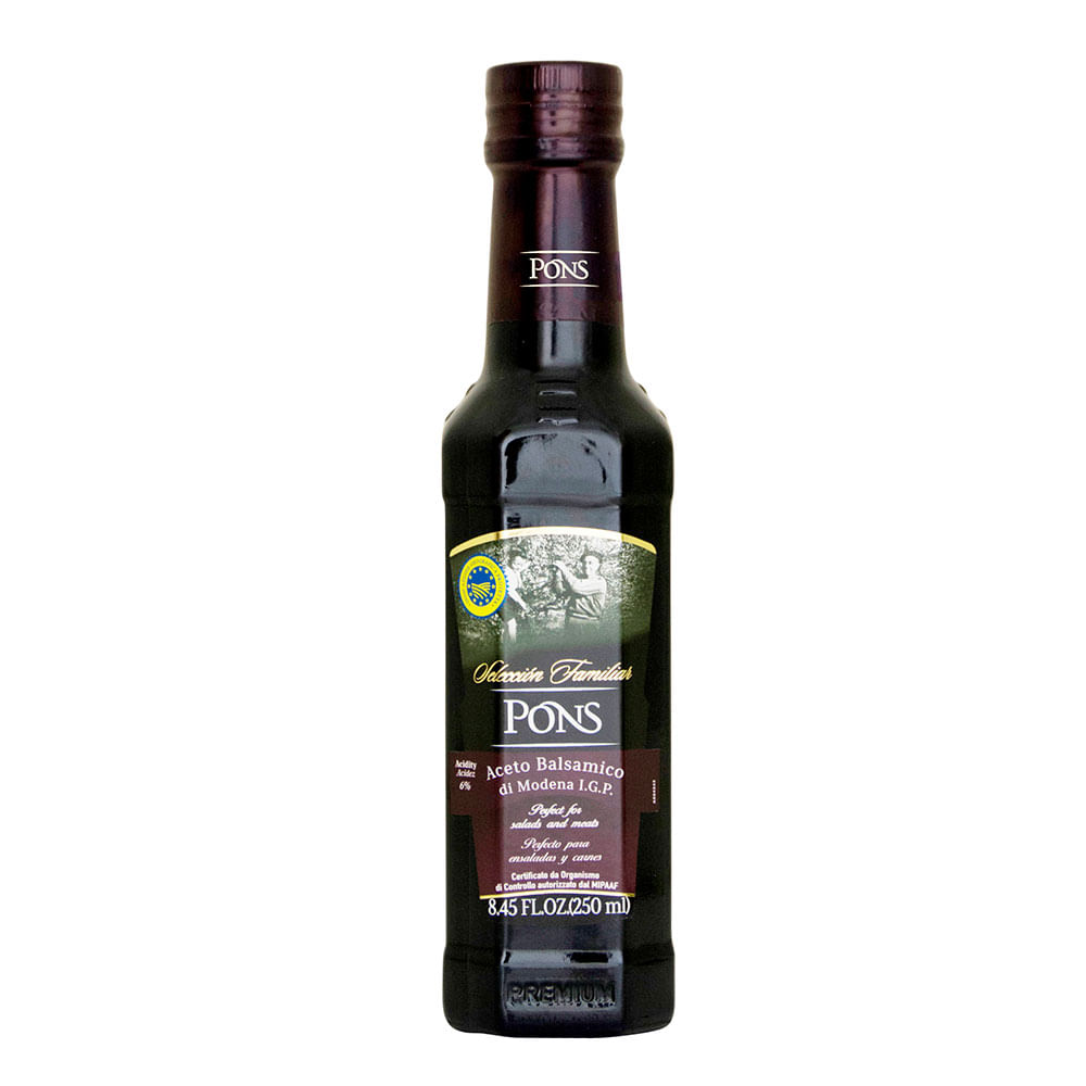 Vinagre Balsamico Di Modena Pons Frasco 250 ml