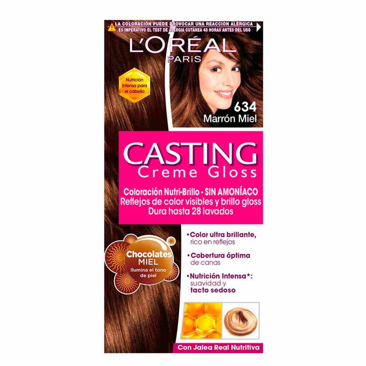 Tinte Casting Creme Gloss Miel Tabaco 634 Wong