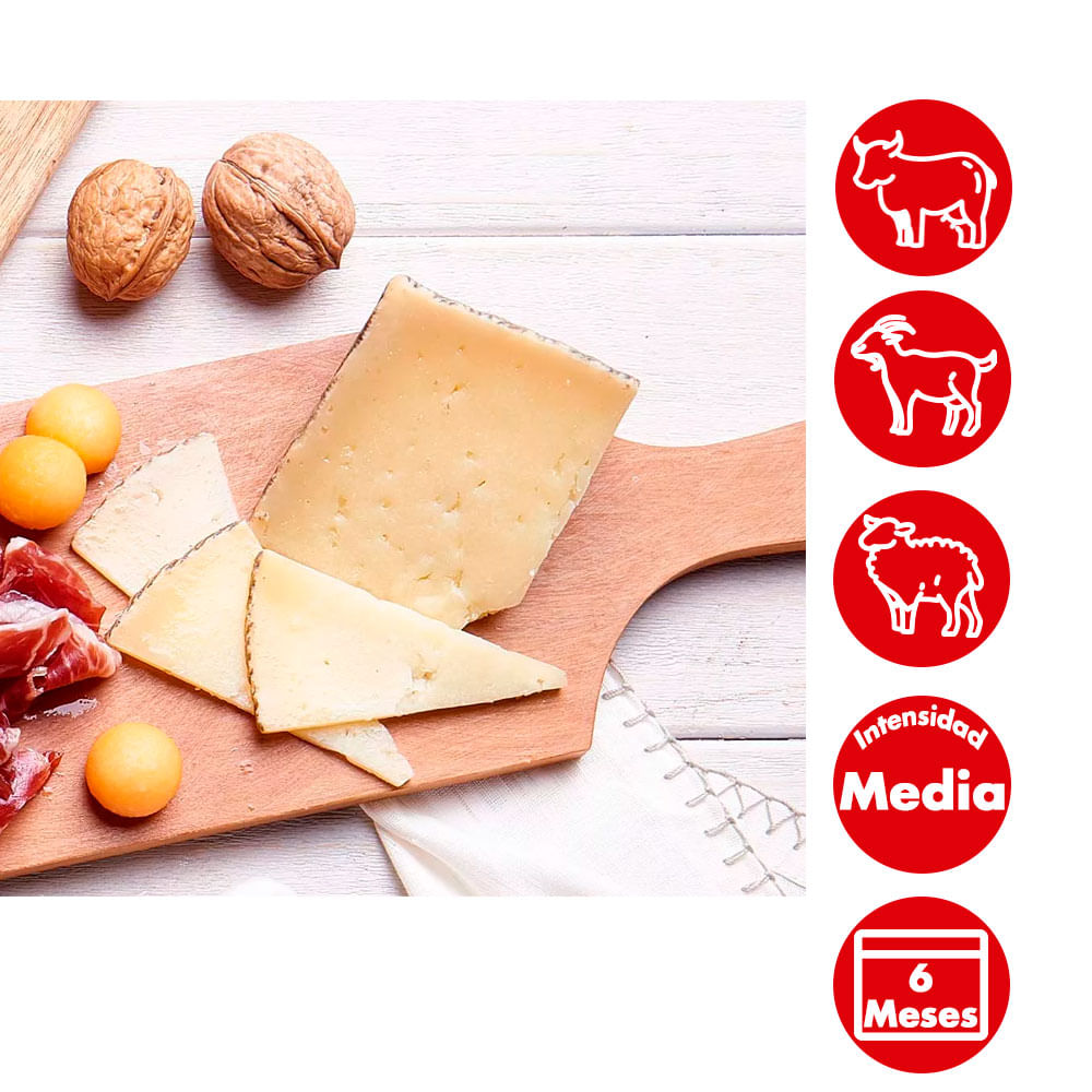 Queso Duro Ibérico Curado García Baquero Cuña 150 gr