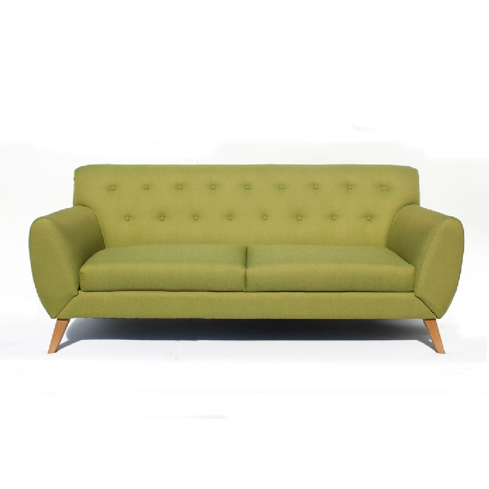 Casabella Sofá 3 Cuerpos París Olivo