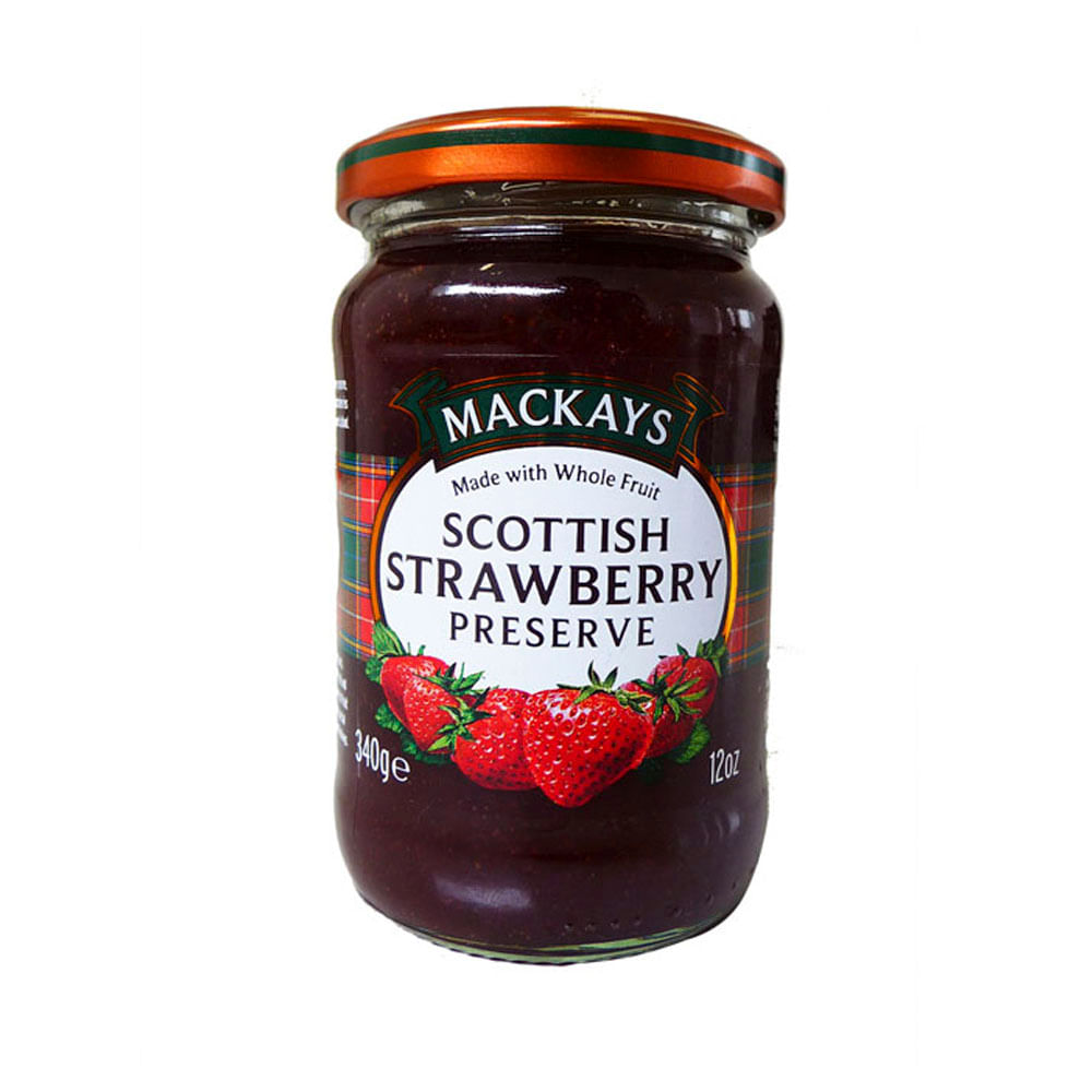 Mermelada Mackays Scottish Strawberry Preserve Frasco 340 g