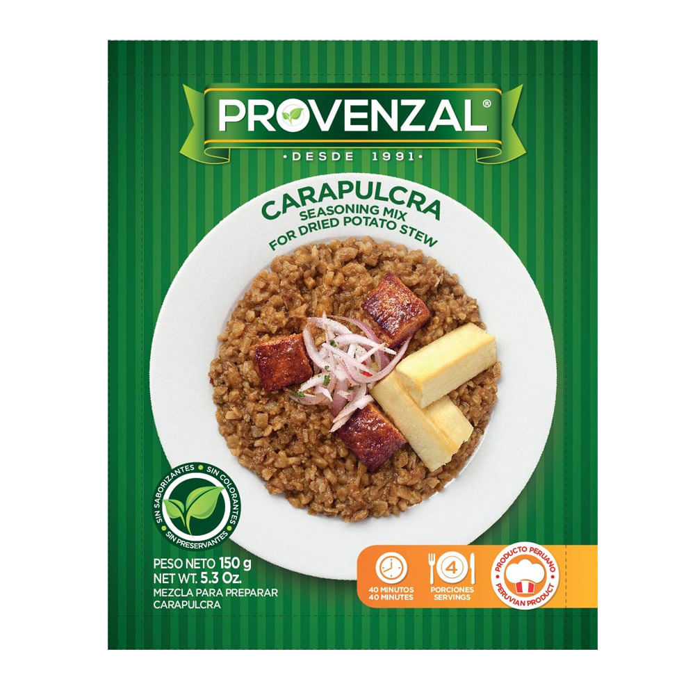 Base para Carapulcra Provenzal Sobre 150 g