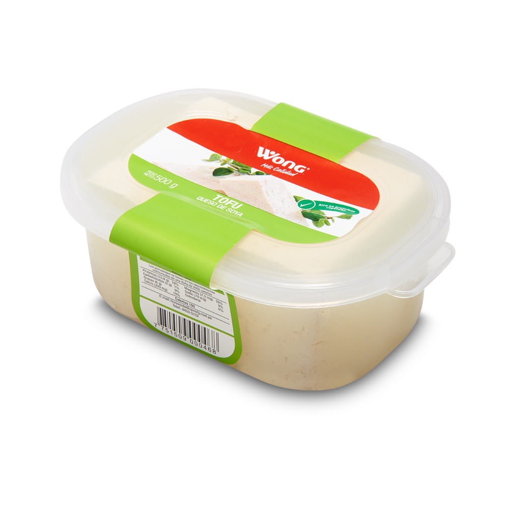 Queso de Soya Wong Tofu Pote 500 g