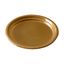 Plato Ovalado Color Dorado x 10 Unid.