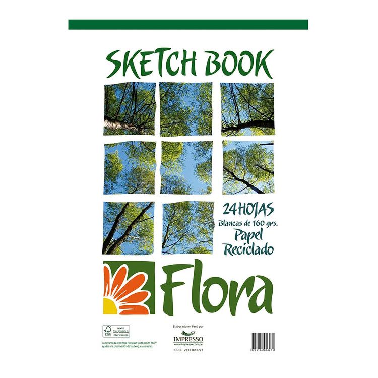 Sketch-Book-Reciclado-Flora-160gr-x24h-1-114061 Sketch-Book-Reciclado-Flora-160gr-x24h-1-114061