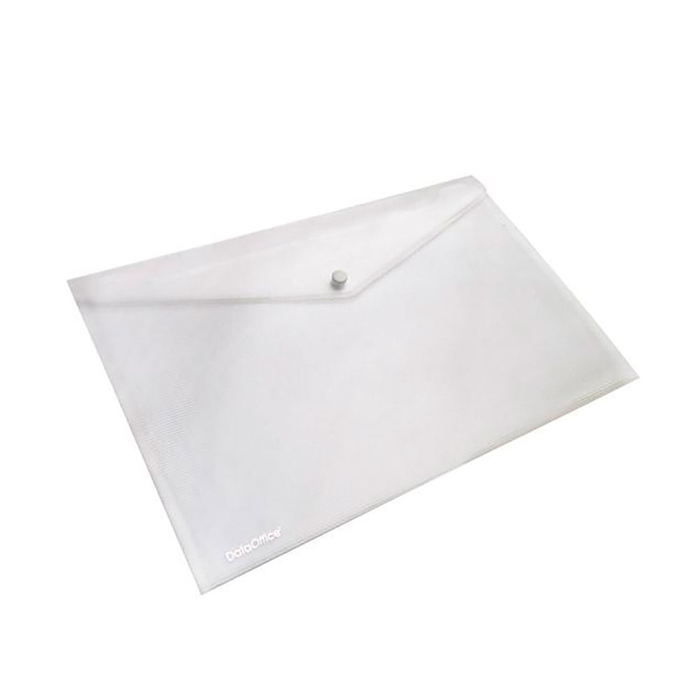 Porta Documentos con Broche Oficio Transparente