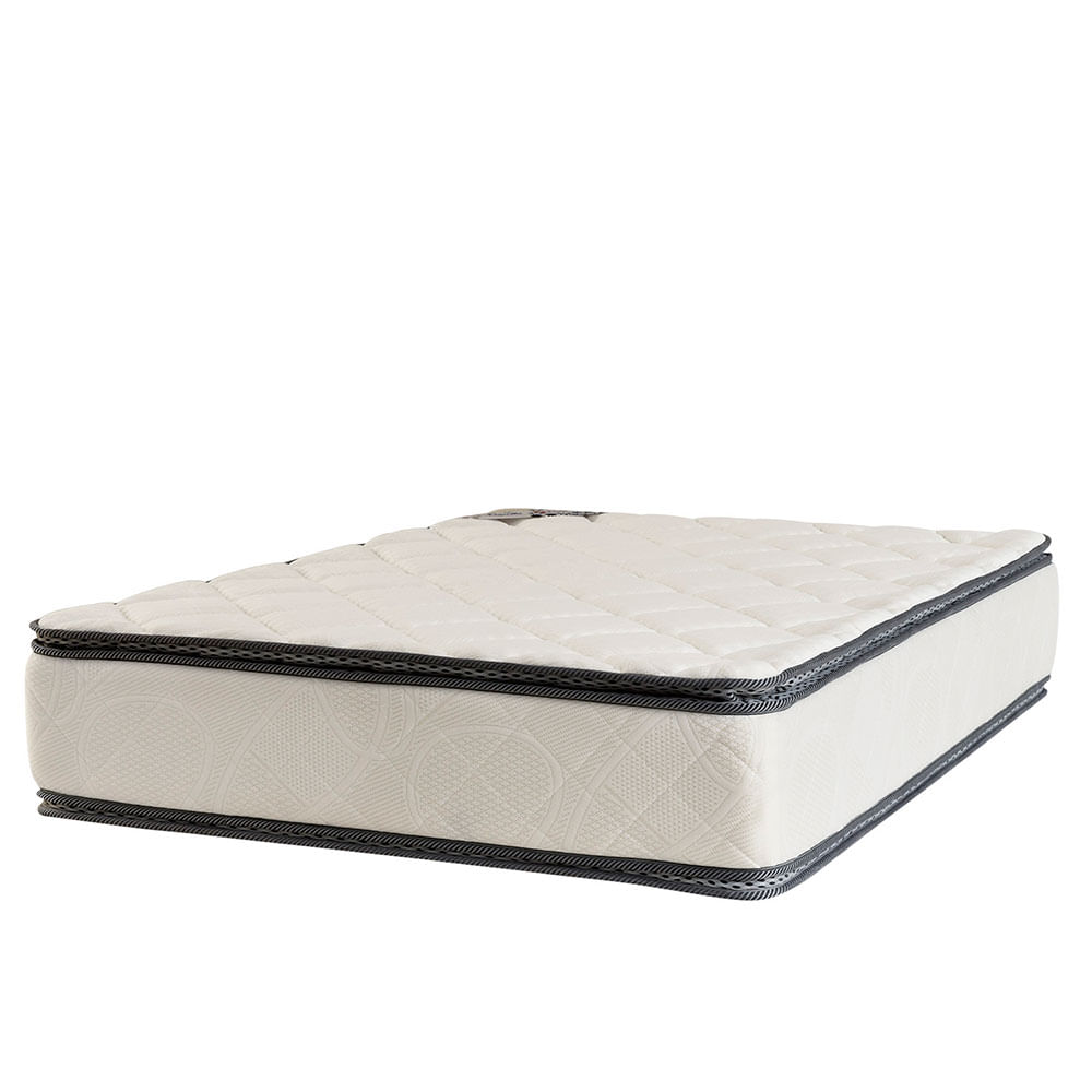 Forli Colchón 2 Plazas Capella Pillow Top + 2 Almohadas