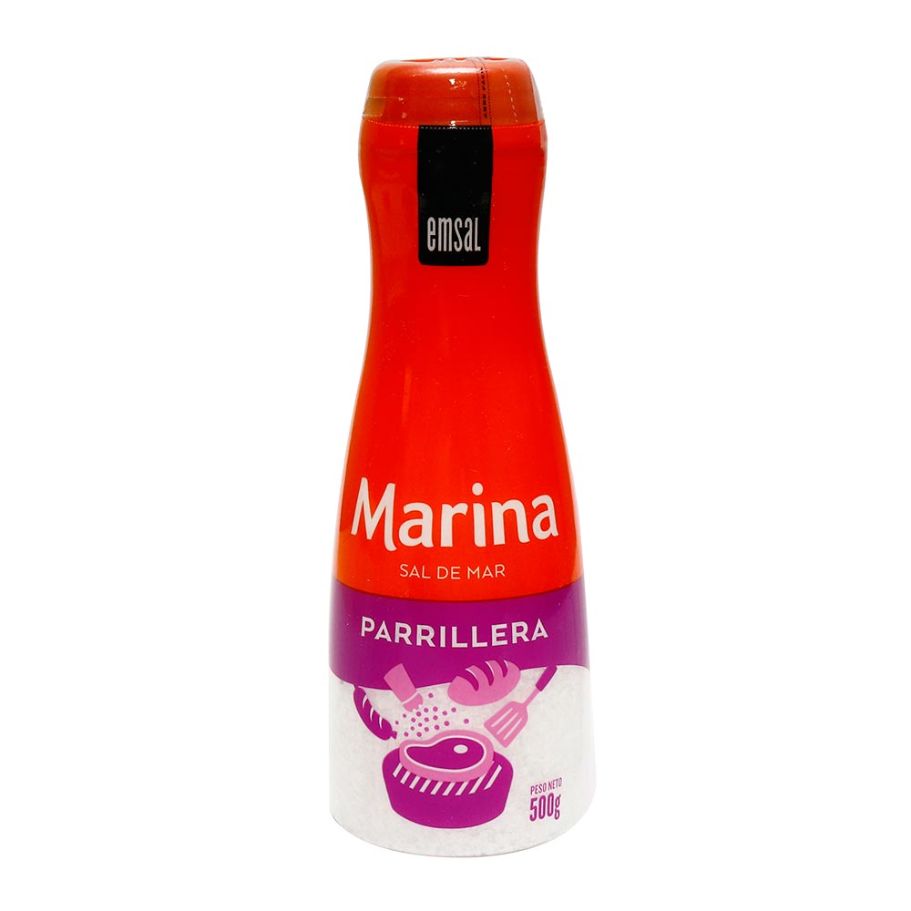 Sal Parrillera Marina Emsal Frasco 500 g