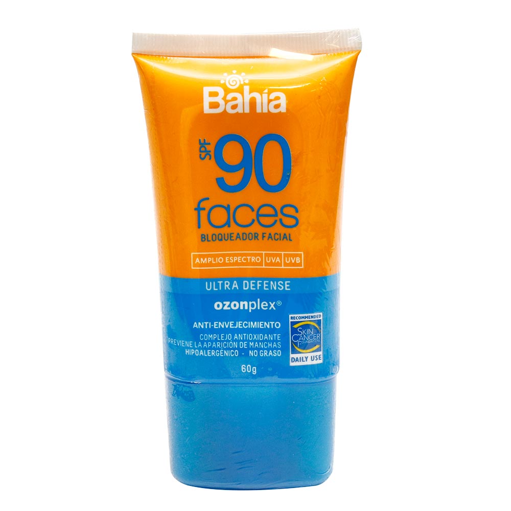 Protector Solar Faces SPF90 Bahia Contenido 60 g