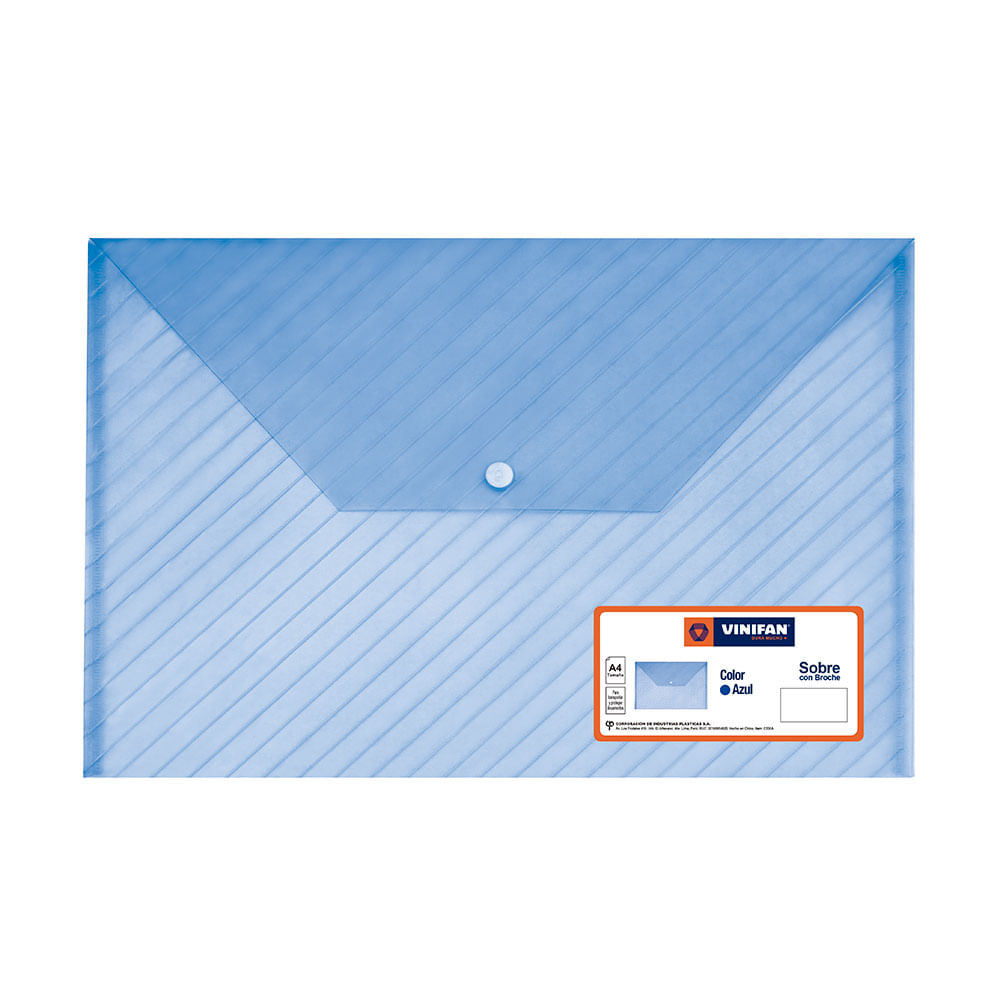 Sobre Vinifan con Broche Azul