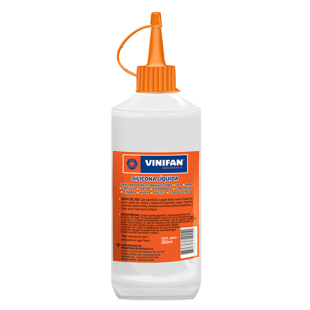 Vinifan Silicona Líquida Frasco 250 ml