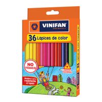 Colores Triangulares Largos Vinifan Caja 36 Unid