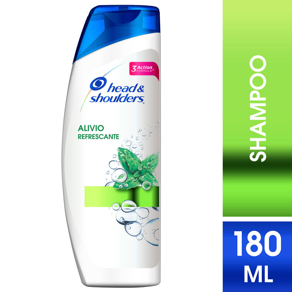 Shampoo Head & Shoulders Alivio Instantáneo Frasco 180 ml