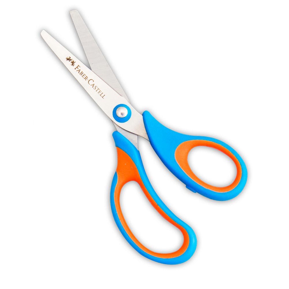 Tijera Soft Touch 13 Cm Blíster 1