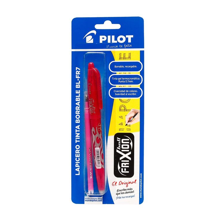 Lapicero-Pilot-Frixion-Rosado-Repuesto-1-36455