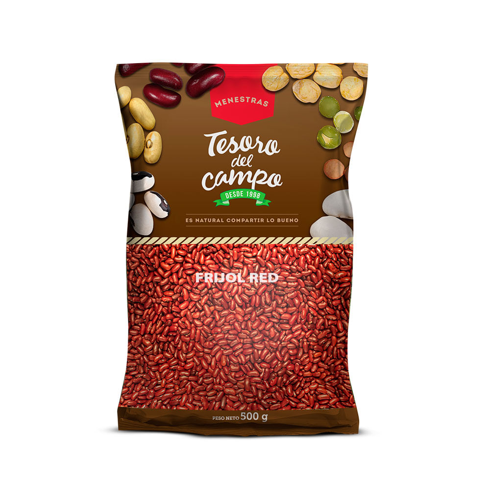 Frijol Red Kidney Tesoro Del Campo Bolsa 500 g